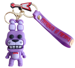 Llavero Bonnie de Silicona - Five Nights At Freddy's - (MAYORISTA)