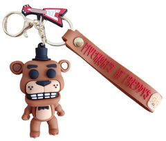 Llavero Freddy de Silicona - Five Nights At Freddy's - (MAYORISTA)