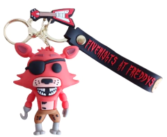 Llavero Foxy de Silicona - Five Nights At Freddy's