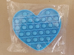 Pop it Corazón Azul Juego Sensorial Anti estrés Fidget - comprar online
