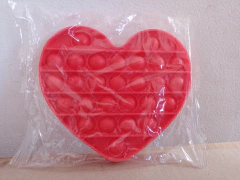 Pop it Corazón Rojo Juego Sensorial Anti estrés Fidget - comprar online