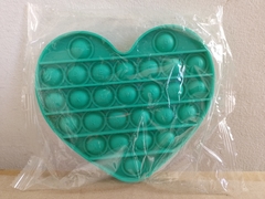 Pop it Corazón Verde Juego Sensorial Anti estrés Fidget - comprar online