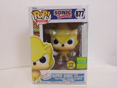 Funko Pop! + Poster de Regalo Super Sonic Glows in the dark #877 - Aye & Marcos Toys