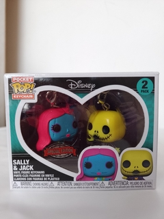 Funko Pop! Keychain Jack Skellington Sally Pack 2 - comprar online