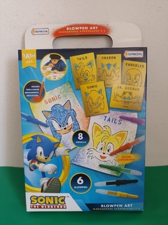 Sonic Set Stencils con Blow Pen Art - Tapimovil - (MAYORISTA) - comprar online