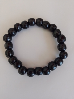 Pulsera Negra Elástica