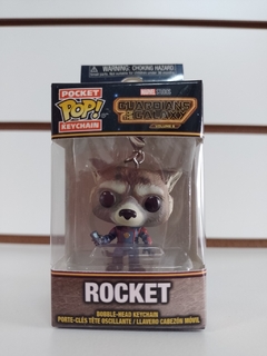 Keychain Funko Pop! Rocket Guardianes de la Galaxia Marvel (Mayorista) - Aye & Marcos Toys