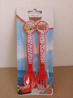 Set x 2 Cubiertos Cars Cuchara Tenedor Infantil (Mayorista) - comprar online