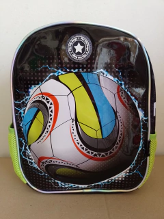 Mochila Pelota de Fútbol 12 Espalda Escolar Jardín Phi Phi Bags - tienda online