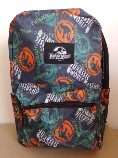 Mochila Jurassic World 17 Espalda Escolar Wabro - tienda online