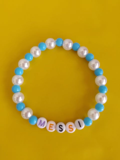 Pulsera Lionel Messi Argentina - Elástica