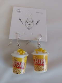 Aros Pochoclos Popcorn - Colgantes