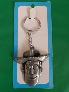 Llavero Sheriff Woody Plateado de Metal - comprar online