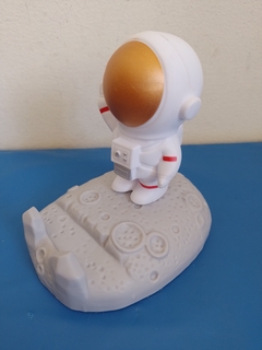 Soporte Base para Celular Astronauta Saludo - Aye & Marcos Toys