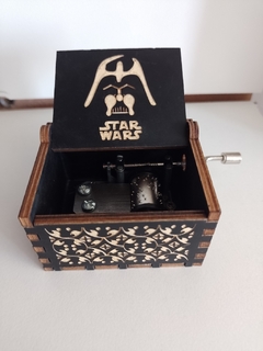 Cajita Musical Star Wars de Madera Darth Vader - (MAYORISTA) - comprar online