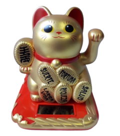 Gato de la Suerte Maneki Neko Solar