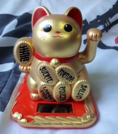 Gato de la Suerte Maneki Neko Solar - comprar online