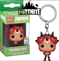 Funko Pop! Keychain Fortnite Tricera Ops - (MAYORISTA)