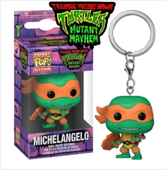 Funko Pop! Pocket Keychain Tortugas Ninja Miguel Ángel - (MAYORISTA)