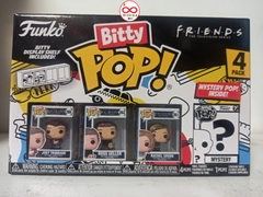 Funko Bitty Pop! Friends Pack 4 ( Joey Tribbiani, Ross Geller, Rachel Green y 1 Misterioso ) en internet