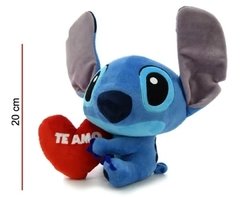 Peluche Stitch con Corazón Original Disney - Lilo & Stitch - comprar online