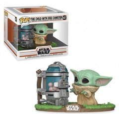 Funko Pop Star Wars The Mandalorian - Baby Yoda Grogu con huevitos #407