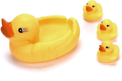 Patitos de goma con chifle