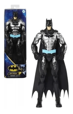 Muñeco Articulado Batman 30 cms con Armadura - Original