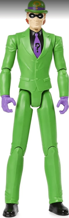 Muñeco Articulado Riddler ( Acertijo ) 30 cms Original - Batman