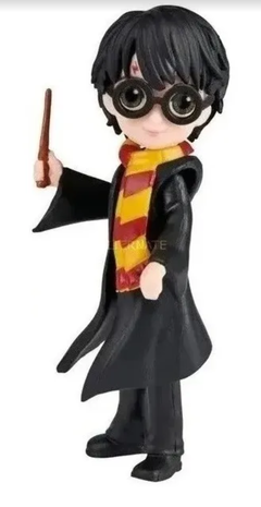 Muñeco Figura Harry Potter con bufanda y varita Magical Minis - Original Wizarding World en internet