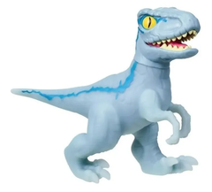 Muñeco Dinosaurio Squishy Velociraptor Blue Goo Jit Zu Jurassiz World - comprar online