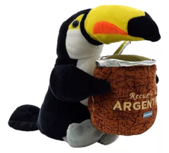 Peluche Tucán con Mate Argentina - 20 cms Phi Phi Toys