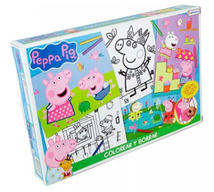 Set de Arte Peppa Pig Colorear y Borrar - Tapimovil - comprar online