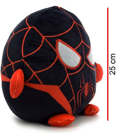 Peluche Spiderman Black Miles Morales 25 cms Spandex - Avengers Marvel Phi Phi Toys - comprar online