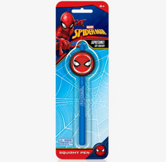 Lapicera Bolígrafo Spiderman con Squishy - Avengers - (MAYORISTA)