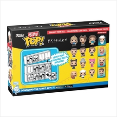 Funko Bitty Pop! Friends Pack 4 ( Joey Tribbiani, Ross Geller, Rachel Green y 1 Misterioso ) - comprar online