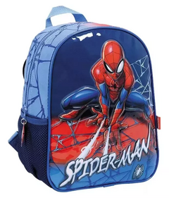 Mochila Spiderman Escolar Jardín 12 Espalda Marvel Avengers Wabro - (MAYORISTA)