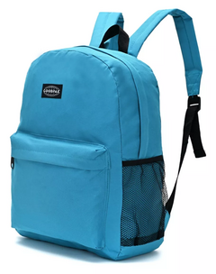 Mochila Good Pak Turquesa Urbana Escolar 17 Espalda - comprar online