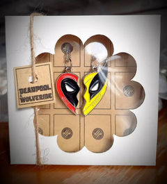 Llaveros Deadpool y Wolverine Best Friends para Compartir de Metal - (Mayorista) - comprar online