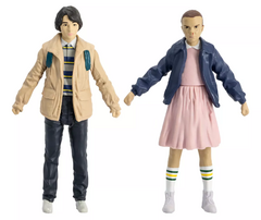 Pack x 2 Figuras Stranger Things Eleven y Mike + 1 Comic - McFarlane Toys