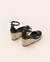 Sarah croco negro - Loviu Shoes
