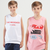 Pack X2 Musculosas Estampa Niños - comprar online
