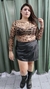 Top Julieta animal print - comprar online