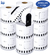 10 Rollos Cinta Continua Dk-2205 62mm + EJE