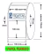 Etiquetas 100 X 100 Mm Autoadhesivas Termicas Top Zebra Tlp - comprar online