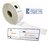 10 Rollos Dk-1201 Pre Cortada 29x90 mm 400 unidades c/u