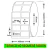 1 Rollo Etiqueta Autoadhesiva Termico Eco 50x30 Mm 3000 Unid en internet