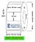 4 Rollos Etiqueta Autoadhesiva 80x40 Mm Opp 3500u Buje 76 - comprar online
