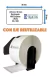 10 Rollos Etiqueta Autoadhesiva Dk1208 38x90mm X 400 Eje Ql