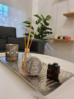 Centro de Mesa de Aluminio Fundido (K140) - tienda online